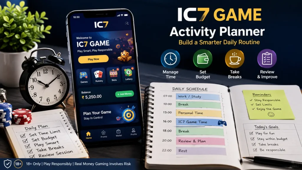 IC7 Game Activity Planner for a Smarter Daily Routine